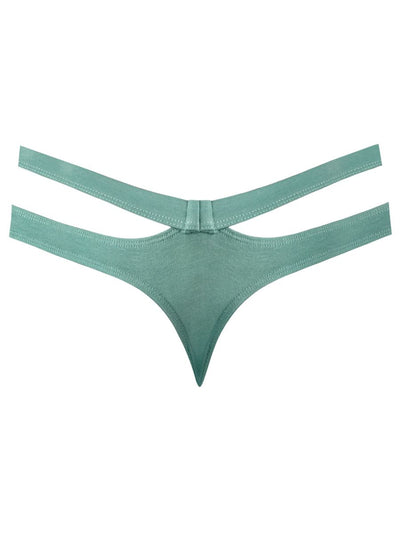 Male Power 237-308 Eco Cozy Cutout Thong Color Green