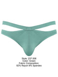 Male Power 237-308 Eco Cozy Cutout Thong Color Green