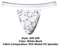 Male Power 349-299 Soo Cumfy Jock Color White-Black