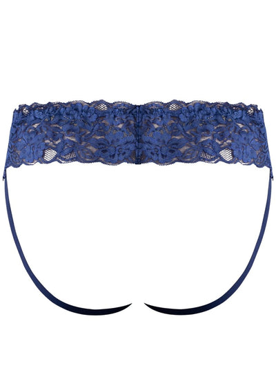 Male Power 360-280 Sassy Lace Skirt Jock Color Navy