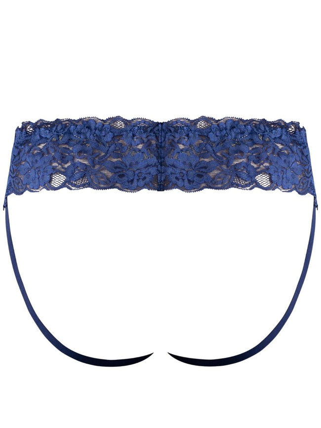 Male Power 360-280 Sassy Lace Skirt Jock Color Navy