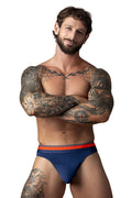 Male Power 412-299 Soo Cumfy Thongs Color Navy