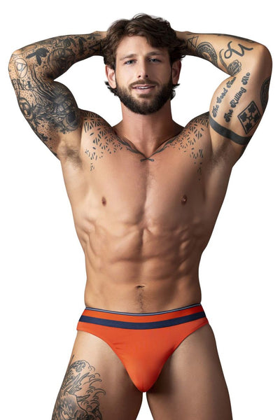 Male Power 412-299 Soo Cumfy Thongs Color Orange
