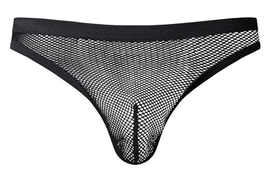 Male Power 441-11C Fishnet 2 Bong Thong Color Black