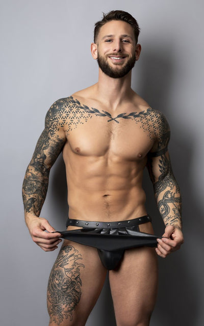 Male Power PAK-158 Fetish Spartacus Color Black