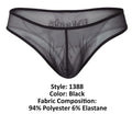 Pikante PIK 1388 Sense Thongs Color Black