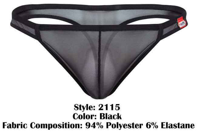 Pikante PIK 2115 Amusing Thongs Color Black