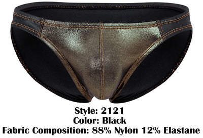 Pikante PIK 2121 Gold Cup Briefs Color Black