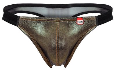 Pikante PIK 2123 Gold Cup Thongs Color Black