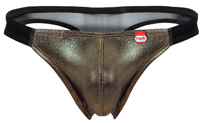 Pikante PIK 2123 Gold Cup Thongs Color Black