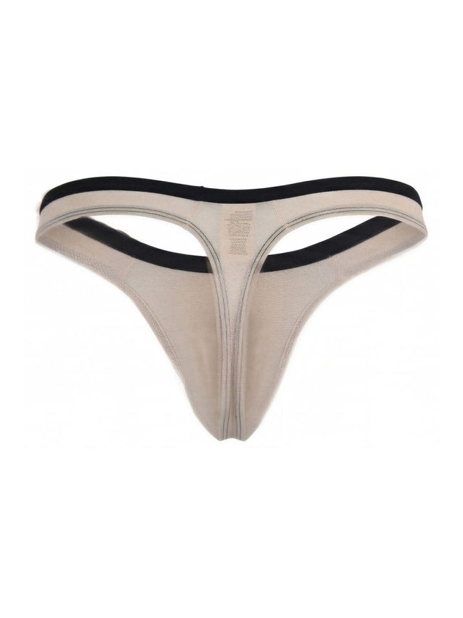 Pikante 26076 Mens Underwear Isis Sleek Thongs Color Beige