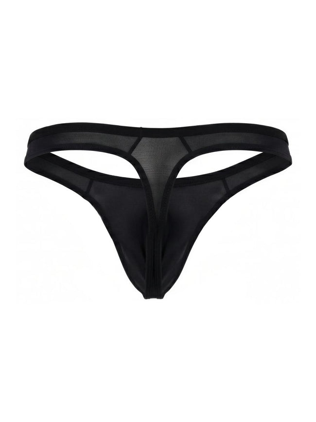 Pikante Mens Underwear Seductive Comfort PIK 26078 Isis Thongs Color Black