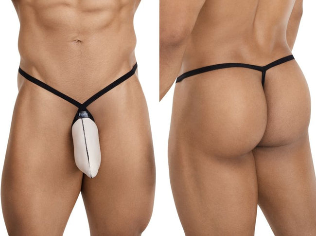 Pikante Mens Underwear PIK 26085 Minimalist Men's G-String color Beige Color Beige