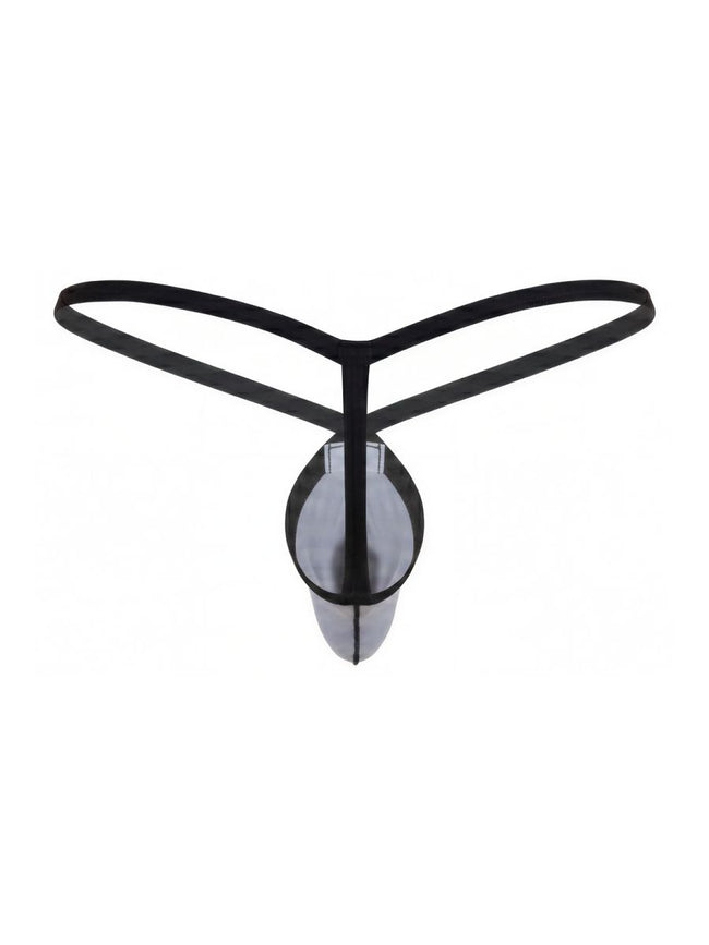 Pikante 26086 Mens Underwear Sensual Minimalist G-String Color Gray