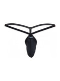 Pikante 26087 Mens Underwear Sleek Minimalist G-String Color Black