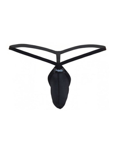 Pikante 26087 Mens Underwear Sleek Minimalist G-String Color Black