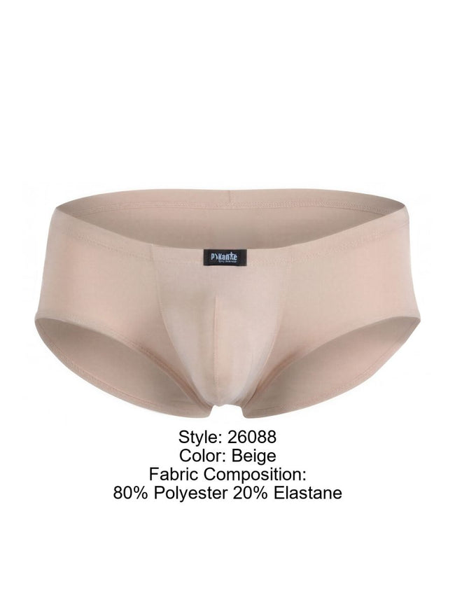 Pikante Mens Underwear PIK 26088 Thot Trunks Color Beige