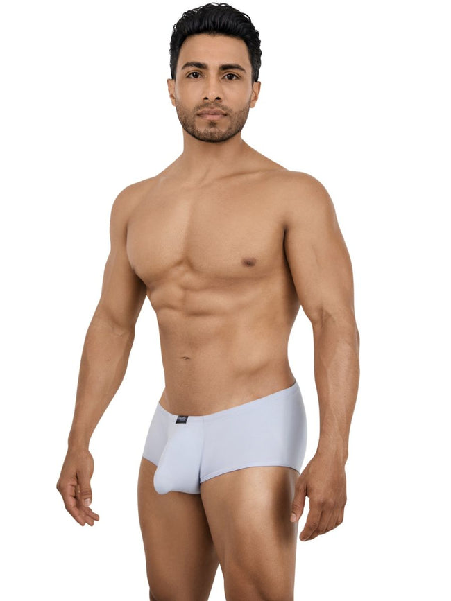 Pikante Mens Underwear PIK 26089 Sleek Thot Trunks Color Gray