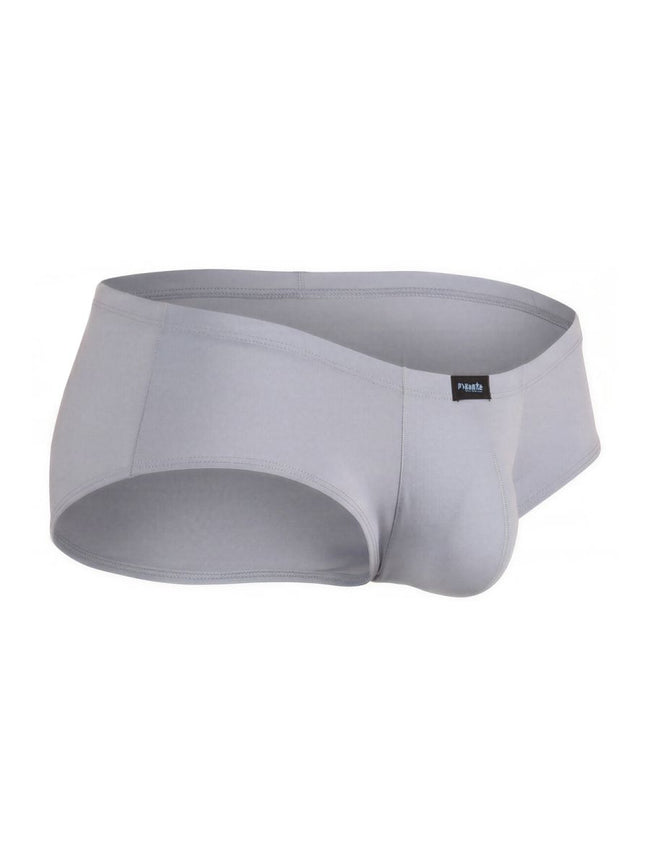 Pikante Mens Underwear PIK 26089 Sleek Thot Trunks Color Gray