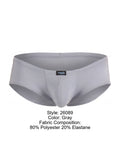 Pikante Mens Underwear PIK 26089 Sleek Thot Trunks Color Gray