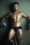 Pikante Mens Underwear PIK 26090 Thot Trunks Color Black