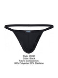 Pikante Ultra-Minimalist Men's Underwear PIK 2609 Hathor C-Sock color Black  Color Black