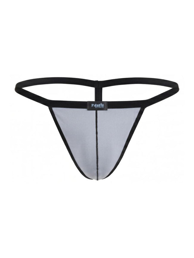 Pikante Mens Underwear PIK 26095 Nut G-String color Gray Color Gray