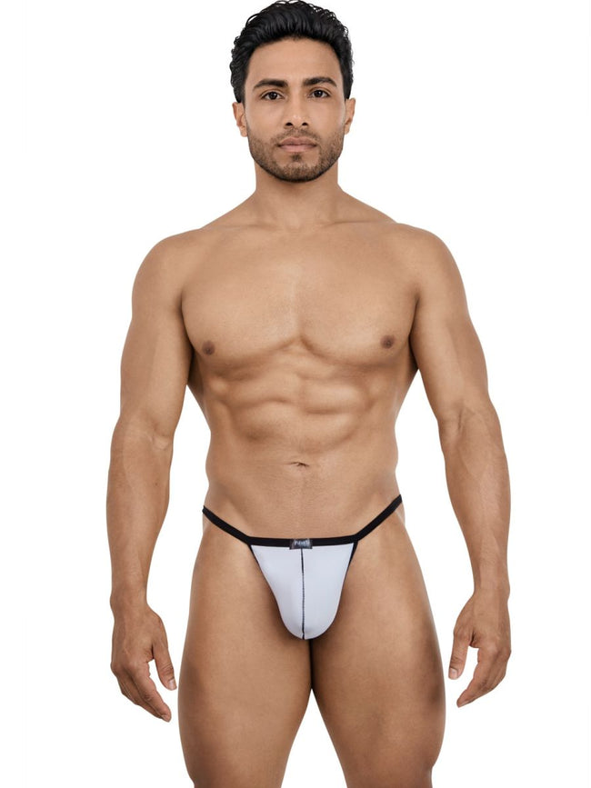 Pikante Mens Underwear PIK 26095 Nut G-String color Gray Color Gray