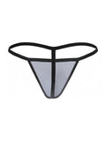 Pikante Mens Underwear PIK 26095 Nut G-String color Gray Color Gray