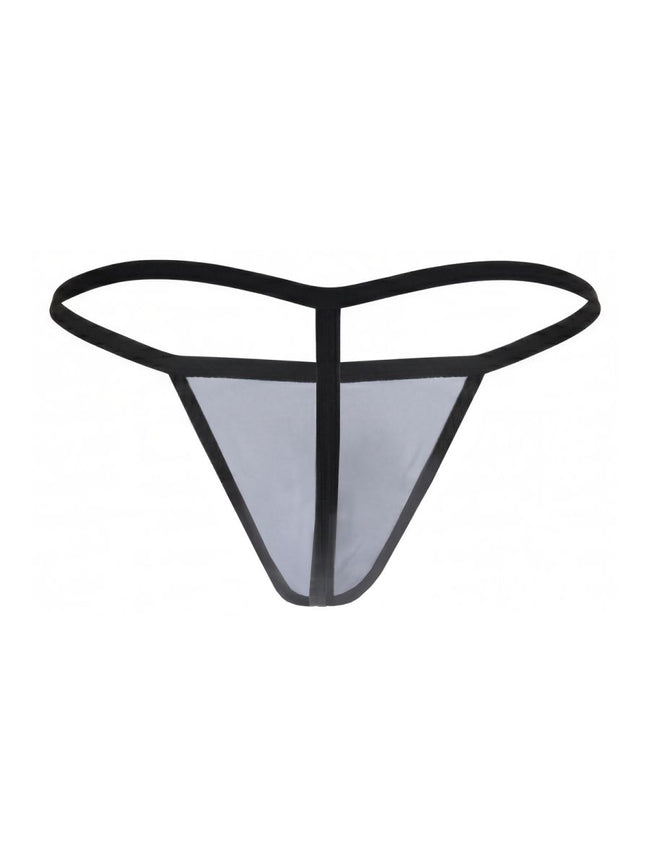 Pikante Mens Underwear PIK 26095 Nut G-String color Gray Color Gray
