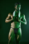 Pikante Mens Underwear PIK 26096 Nut G-String color Black Color Black