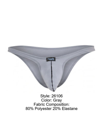 Pikante Seductive PIK 26106 Mens Underwear Neftis Bikini Color Gray