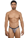 Pikante PIK 26112 Mens Underwear Piton Thongs Color Multi-colored