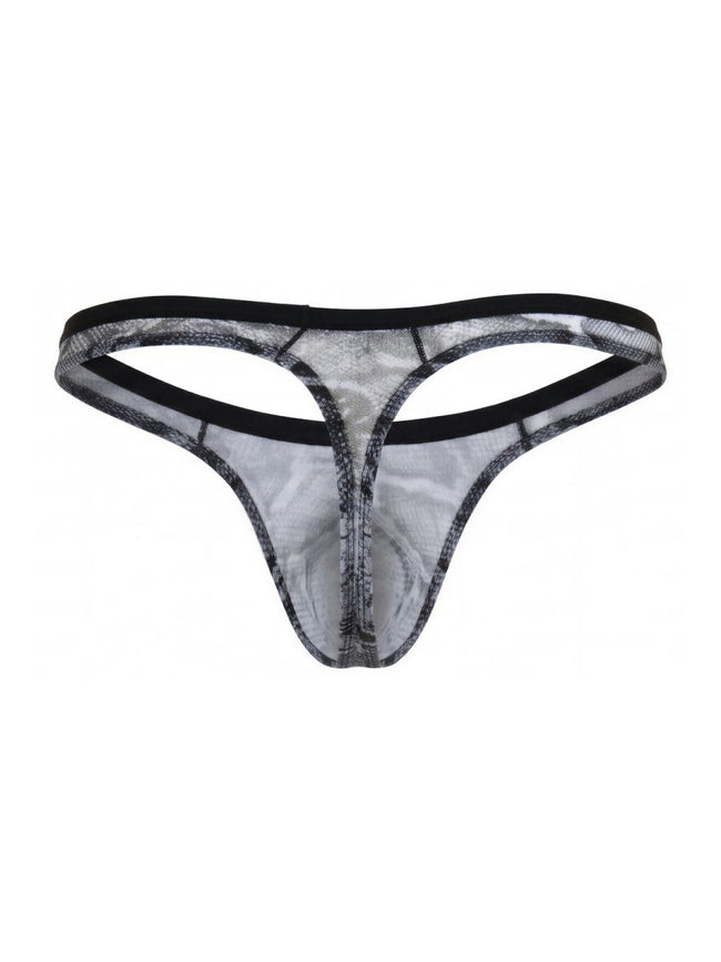 Pikante PIK 26112 Mens Underwear Piton Thongs Color Multi-colored