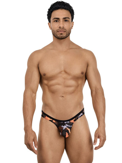 Pikante PIK 26116 Mens Underwear Cam Thongs Color Multi-colored