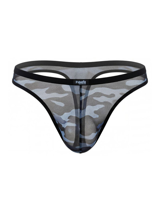 Pikante PIK 26120 Mens Underwear Hexa Thongs Color Multi-colored
