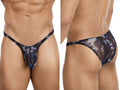 Pikante 26121 Hexa Mens Underwear Bold Low Rise Bikini Color Multi-colored
