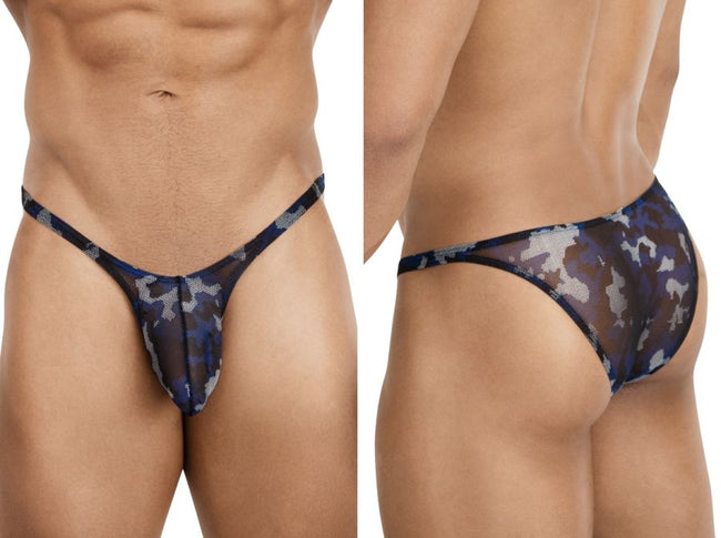Pikante 26121 Hexa Mens Underwear Bold Low Rise Bikini Color Multi-colored