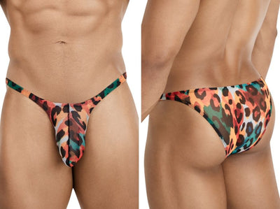 Pikante 26125 Mens Underwear Animal Bikini Color Multi-colored