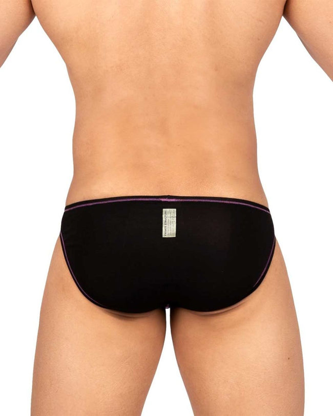 Private Structure EPUS4563 Prime Eutopia Bikini Brief Color Charcoal