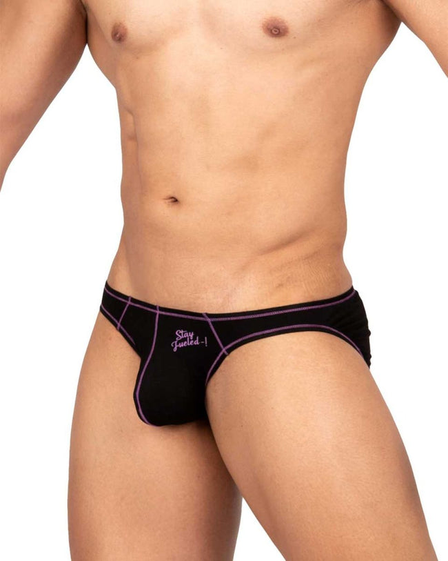 Private Structure EPUS4563 Prime Eutopia Bikini Brief Color Charcoal