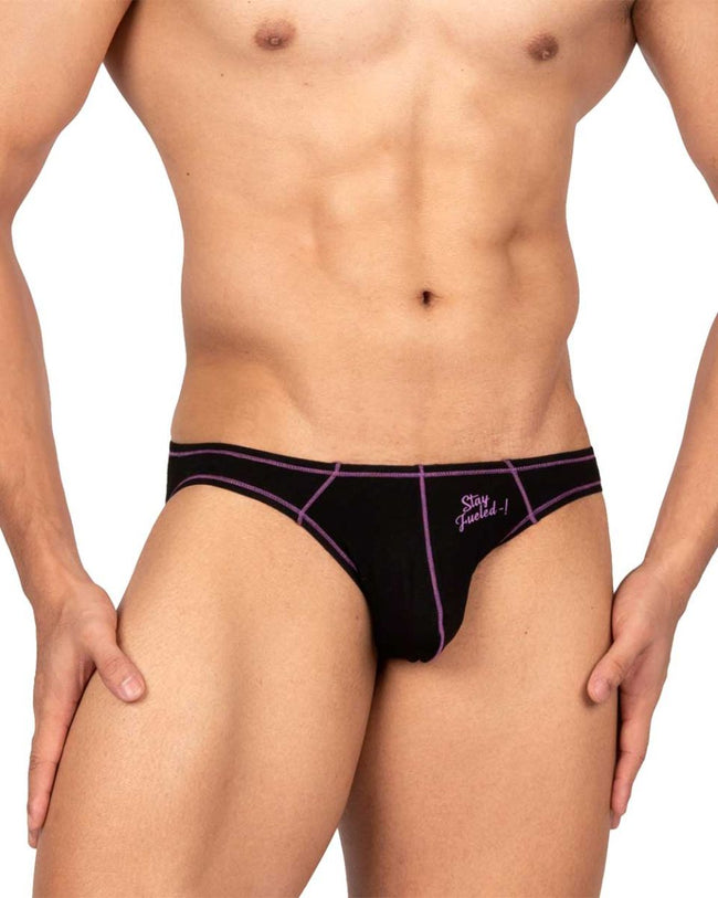 Private Structure EPUS4563 Prime Eutopia Bikini Brief Color Charcoal
