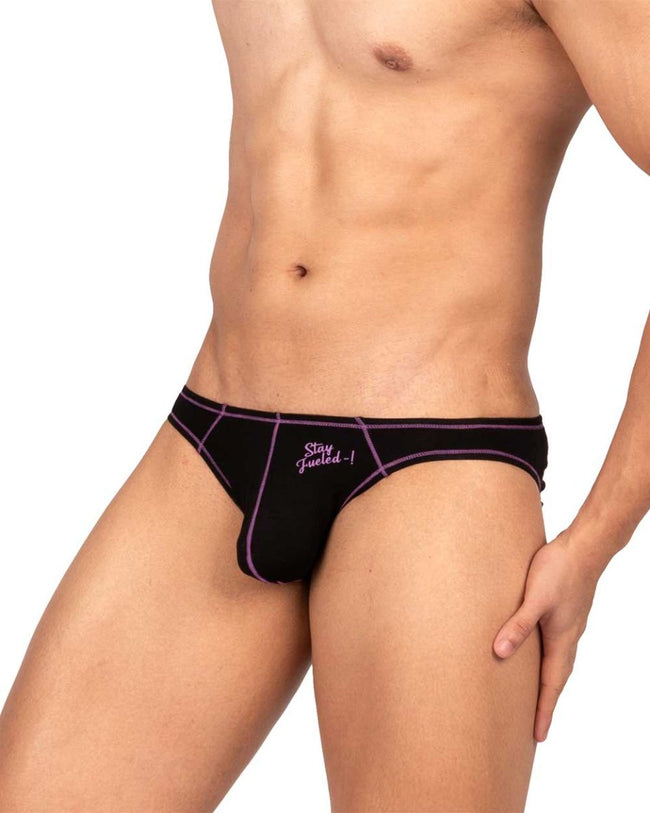 Private Structure EPUS4563 Prime Eutopia Bikini Brief Color Charcoal