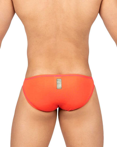 Private Structure EPUS4563 Prime Eutopia Bikini Brief Color Tangerine