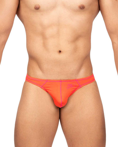 Private Structure EPUS4563 Prime Eutopia Bikini Brief Color Tangerine