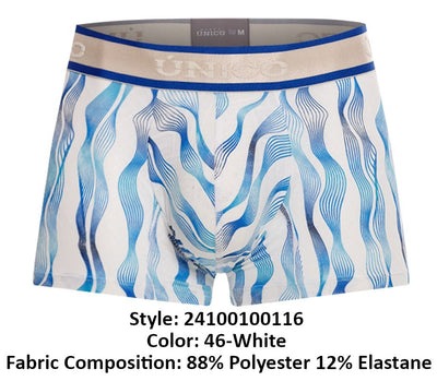 Unico 24100100116 Pomposo Trunks Color 46-White