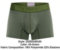 Unico 25020100105 Glauco Trunks Color 43-Green