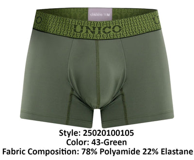 Unico 25020100105 Glauco Trunks Color 43-Green