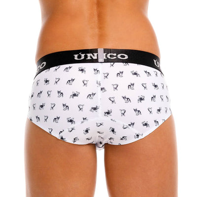 Unico 25040101130 Frenchis Briefs Color 00-White