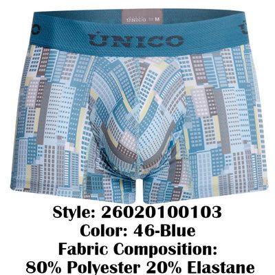 Unico 26020100103 Ocarina Trunks Color 46-Blue